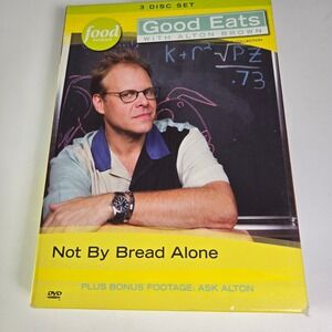 Good Eats with Alton Brown Takeout Collection 3 Disc Set DVD Not By Bread Alone